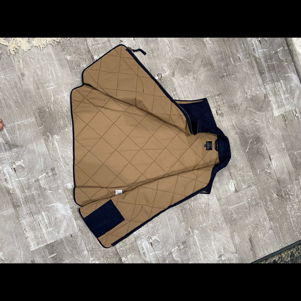 Navy blue j. Crew vest.